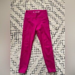 All in Motion Fuchsia Active Leggings - girls L